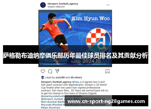 萨格勒布迪纳摩俱乐部历年最佳球员排名及其贡献分析 萨格勒布迪纳摩俱乐部历年最佳球员排名及其贡献分析